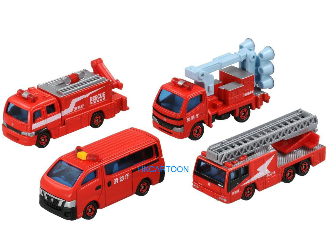 tomy car fire engine